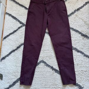 Zanerobe Men's Burgundy Chinos